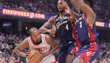 Rockets top Cavaliers 114-104 for fifth straight win