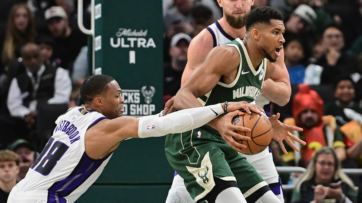 Ref explains why Russell Westbrook avoided flagrant on Giannis – NBC Sports Bay Area & California