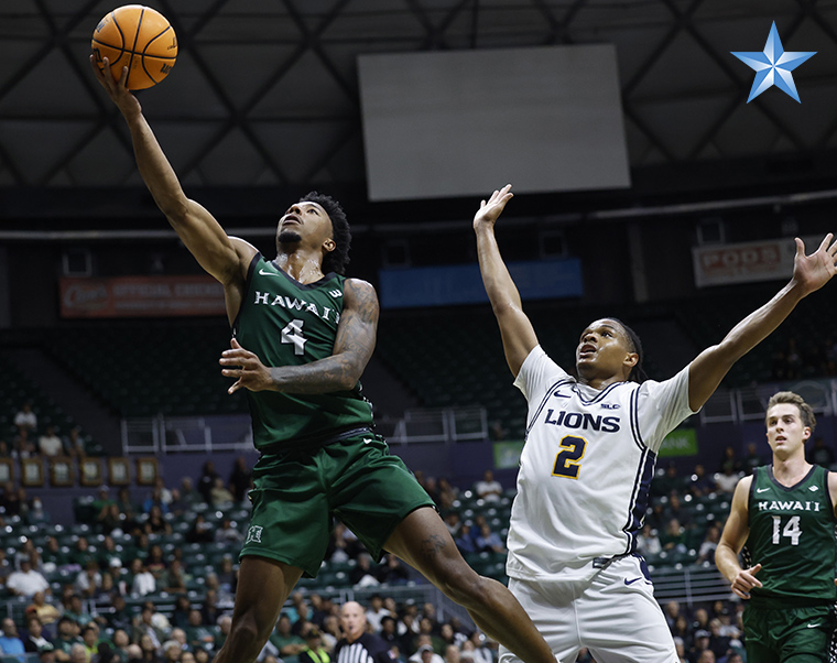 Hawaii men’s basketball team beats East Texas A&M