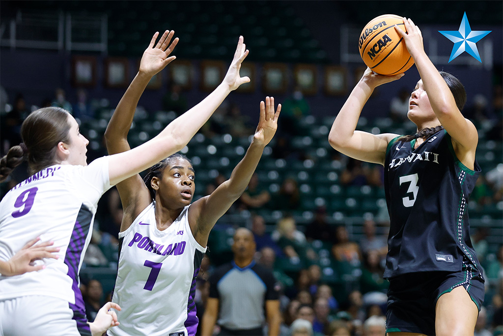 Women’s Basketball: Rainbow Wahine vs. Portland Pilots