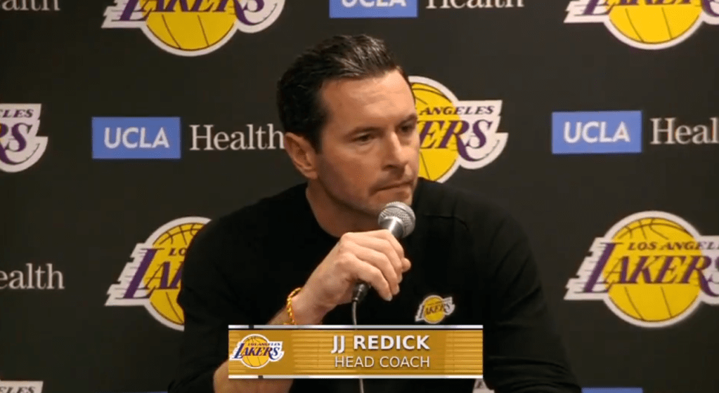 JJ Redick Lakers coach