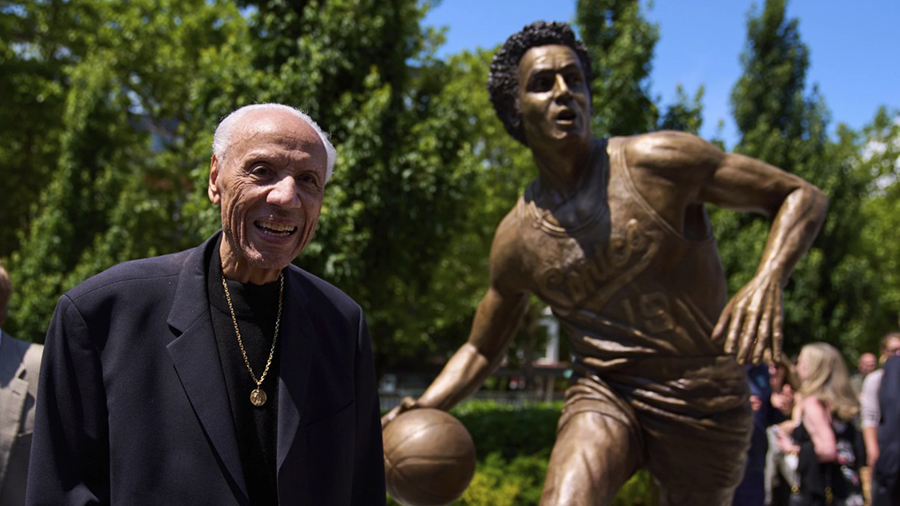 Seattle SuperSonics Lenny Wilkens statue 2025...