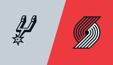 Spurs vs Trail Blazers