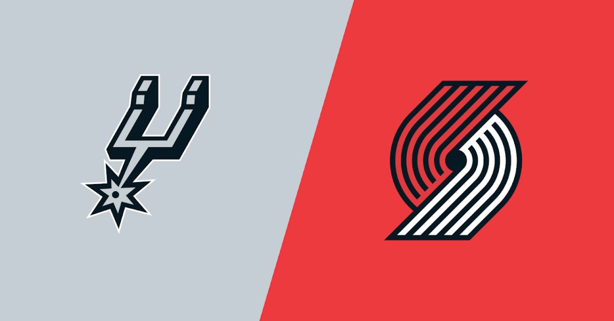 Spurs vs Trail Blazers