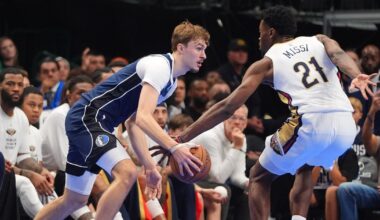 Cooper Flagg helps Mavs flip the script for a close win at home over the Pelicans