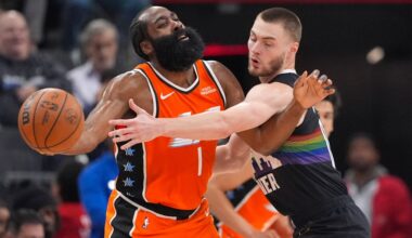 Nuggets' Cam Johnson, Christian Braun leave game with injuries