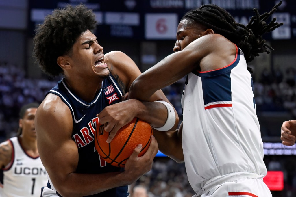 Shorthanded UConn men fall to No. 4 Arizona 71-67 at Gampel Pavilion
