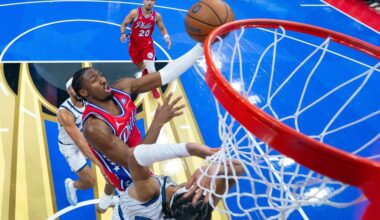 76ers give up 86 points in first half of blowout loss to Magic