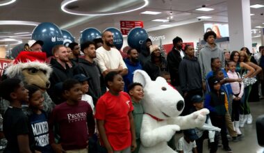 Watch: Timberwolves spread cheer at annual holiday shopping spree