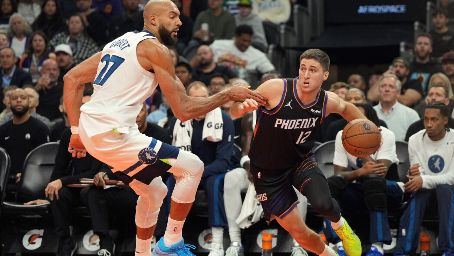 Phoenix Suns guard Collin Gillespie...