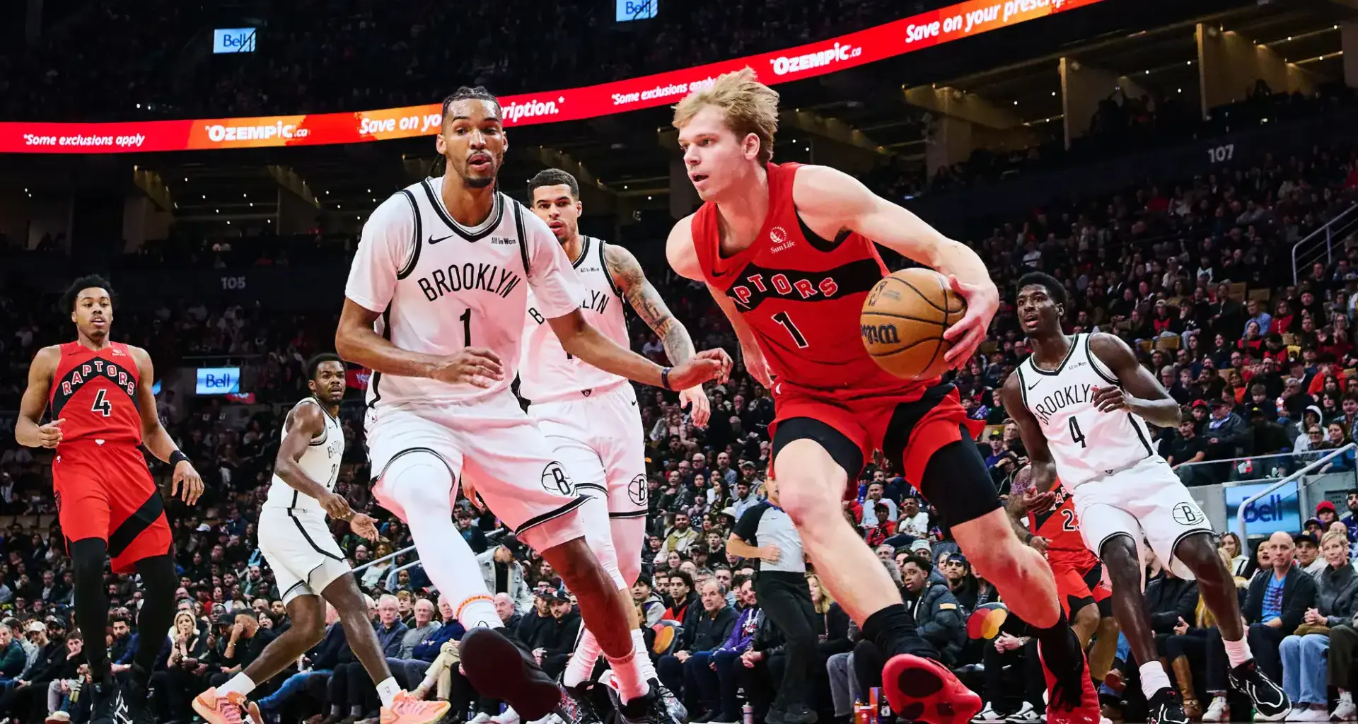 ‘Raptors run the east,’ Toronto Raptors fans erupt after seventh straight win over the Brooklyn Nets