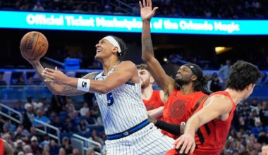 Orlando Magic's Paolo Banchero in 'great spirts' rehabbing