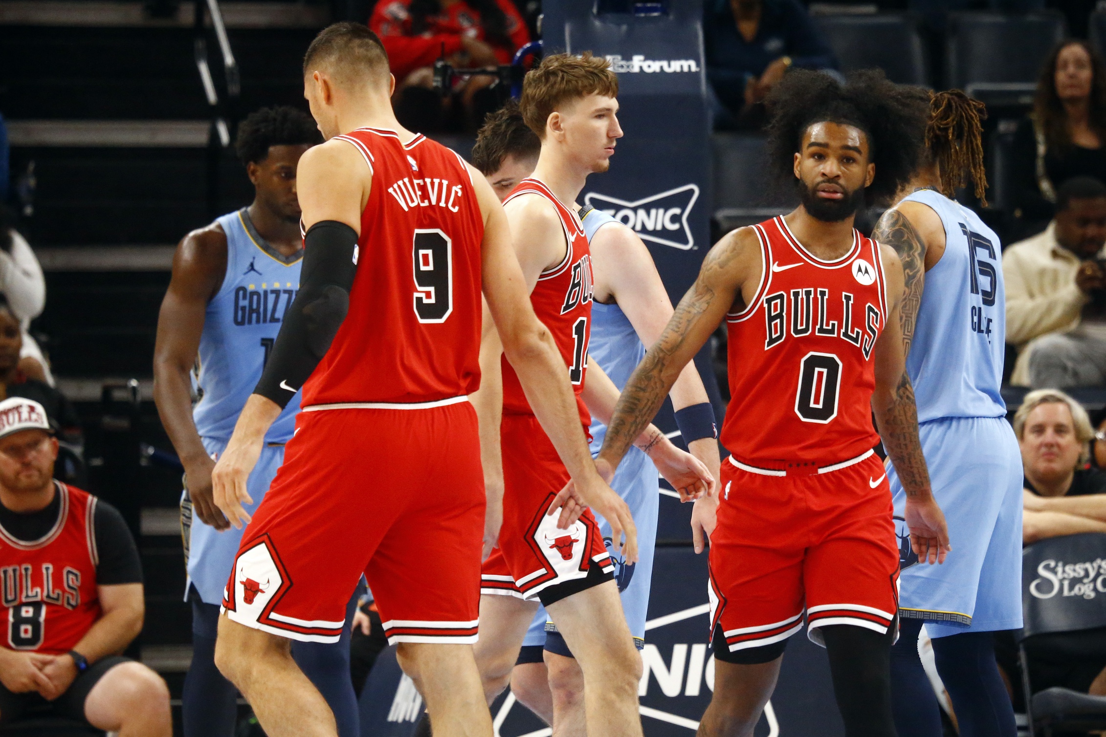 Chicago Bulls’ Coby White sounds off on Nikola Vucevic