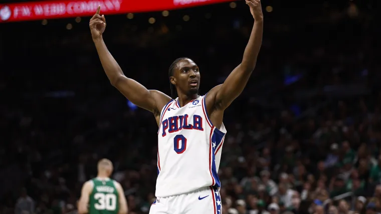 76ers star Tyrese Maxey credits former league MVP as his mentor image