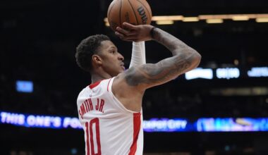 The Houston Rockets Lead The NBA In 3-Point Percentage