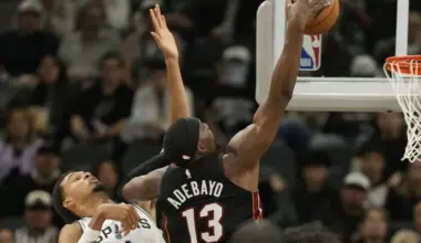 Heat’s Bam Adebayo upgraded to questionable for Warriors matchup image