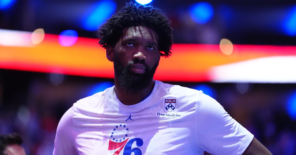 Source: Joel Embiid out for Sixers-Nets on Sunday as part of predetermined plan