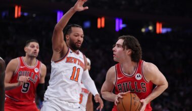 Chicago Bulls guard Josh Giddey notches another milestone in his career