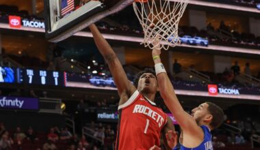Explosive and Agressive, Amen Thompson Shines as Rockets Beat Mavericks