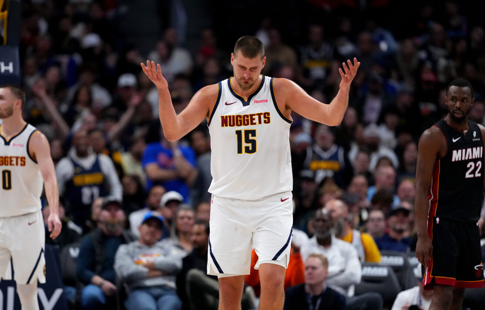 Recap: Jokic's monster triple-double too much for the Bam-less Heat to overcome