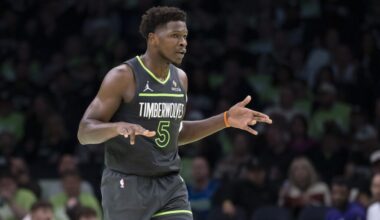 Anthony Edwards Relives Childhood Dream With Heartwarming Gesture Involving Young Fan