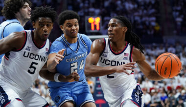 NCAA Basketball: Hall of Fame Series-Boston-Connecticut at Brigham Young