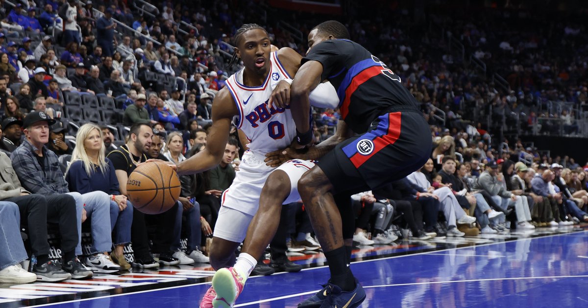 Instant observations: Sixers falter offensively late, drop winnable NBA Cup game against depleted Pistons