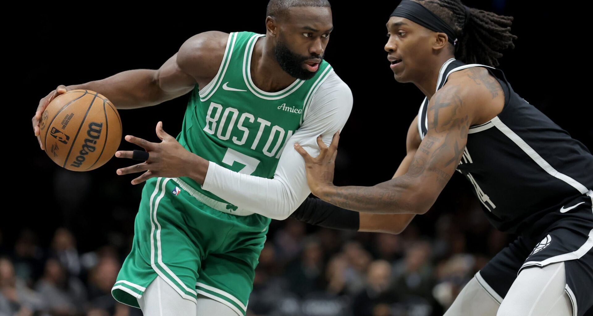 Jaylen Brown benched in first half, responds in third quarter - 98.5 The Sports Hub