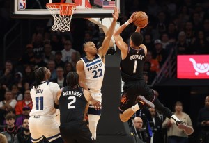 Phoenix SunsNBA Minnesota Timberwolves Anthony Edwards Collin Gillespie Devin Booker