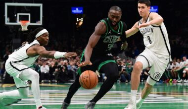 'Come ready to play or don't come at all': Jaylen Brown unsatisfied after loss to Nets - 98.5 The Sports Hub