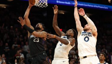 Anthony Edwards, Julius Randle and Chris Finch come up short in collapse to Suns