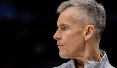 Chicago Bulls Head Coach Billy Donovan looks on against the New Orleans Pelicans