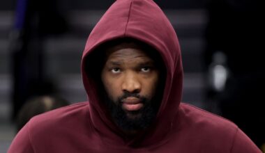 Joel Embiid out for Sixers-Hawks on Sunday in 10th straight absence; VJ Edgecombe and Andre Drummond questionable