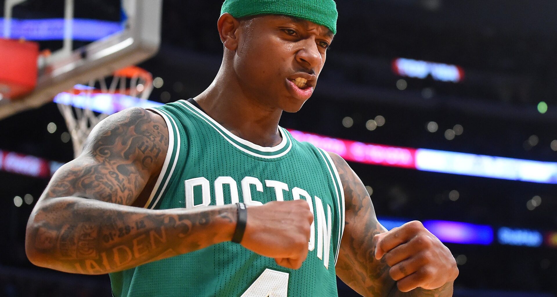 Isaiah Thomas stops by his old stomping ground - 98.5 The Sports Hub