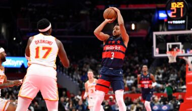 McCollum scores 46 as Wizards snap 14-game skid with win over Hawks