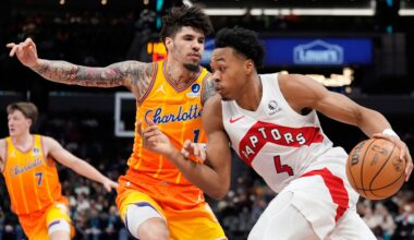 Raptors Takeaways: Offensive concerns, Barrett's absence peak in streak-busting loss