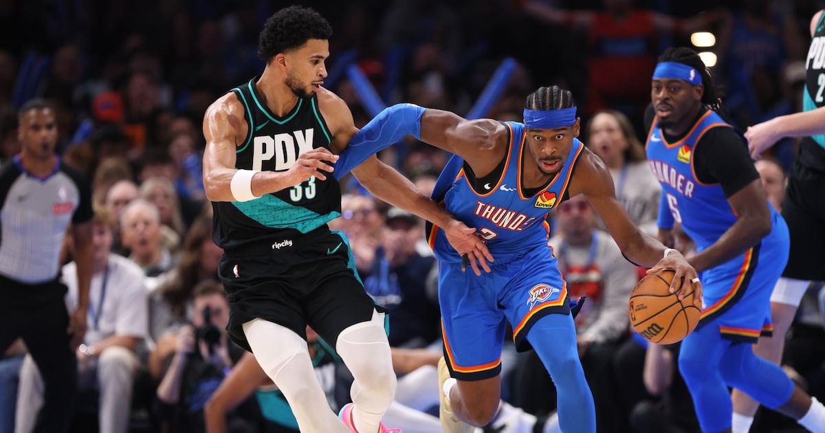 Shai Gilgeous-Alexander scores 37 points, Oklahoma City Thunder rout Portland Trail Blazers to avenge only loss