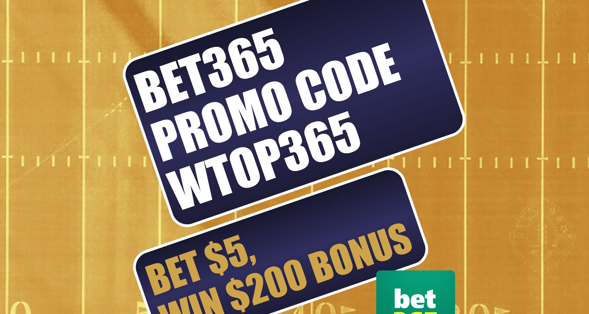 Bet365 Bonus Code WTOP365: Unlock $200 Bonus for NFL MNF, NBA Games Tonight