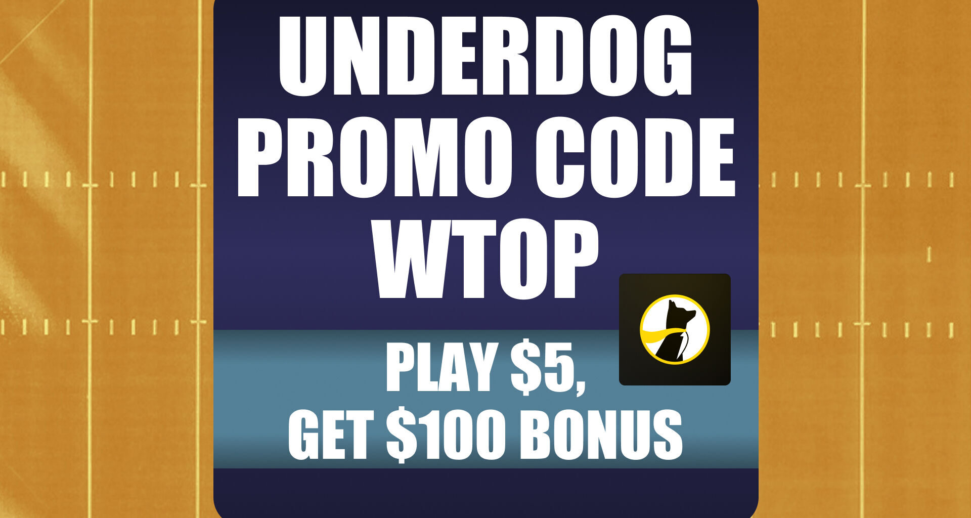 Underdog Promo Code WTOP: Get $100 Bonus for NBA, NCAAF, NFL Week 9