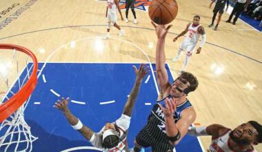 Franz Wagner leads the Magic to big win over the Knicks / Headline Surfer