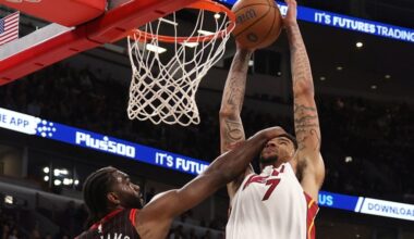 Kel'el Ware again praised by Miami Heat coach Erik Spoelstra