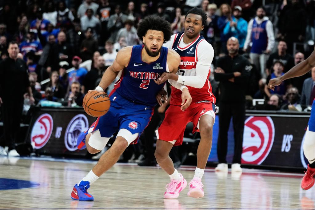 Cunningham scores 46 points, rallies Pistons to a 137-135 victory over the Wizards in overtime – Macomb Daily