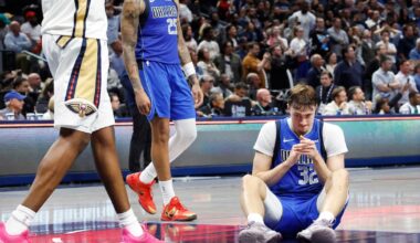Mavericks’ tumble to basement of West continues in home loss to shorthanded Pelicans