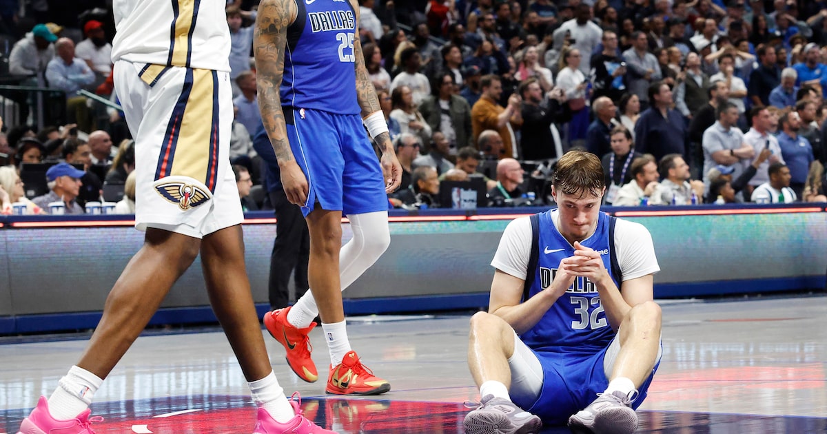 Mavericks’ tumble to basement of West continues in home loss to shorthanded Pelicans