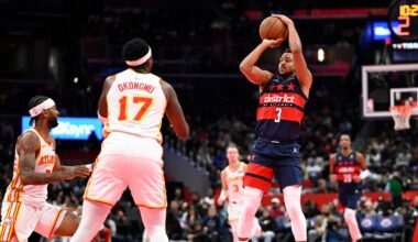 McCollum scores 46 as Wizards snap 14-game skid with 132-113 win over Hawks