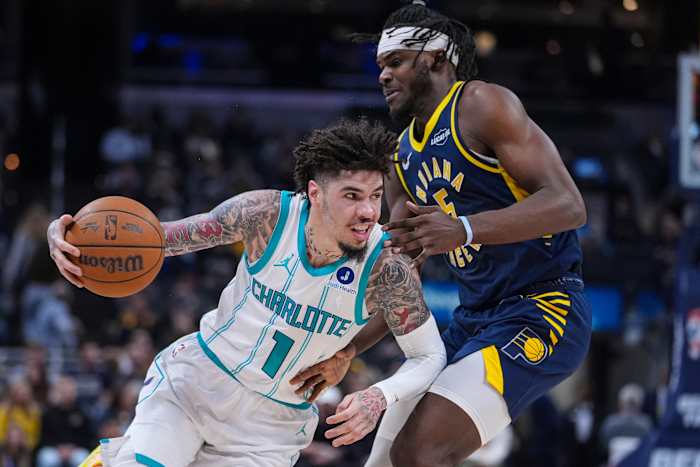 LaMelo Ball says he loves playing for the Hornets and denies reports that he's frustrated