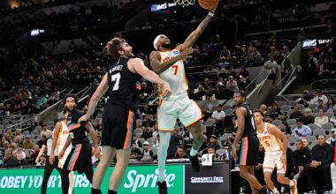 Fox, Johnson lead Spurs past Hawks