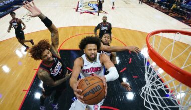 Cunningham scores 26 points to lead Detroit Pistons past Philadelphia 76ers for 6th straight win