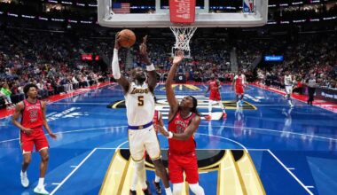 Doncic, Ayton and Reaves lead the Lakers past the Pelicans 118-104 to improve to 2-0 in NBA Cup play