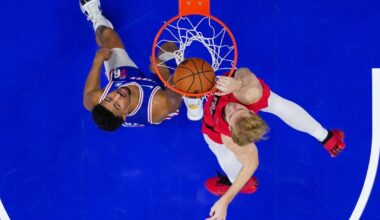 Philadelphia 76ers fall to Toronto Raptors as Joel Embiid misses fifth straight game